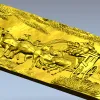 STL модель рельефа "Дилижанс в пути" - 3D панно для ЧПУ