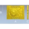 Викингское панно с узорами - STL модель для ЧПУ