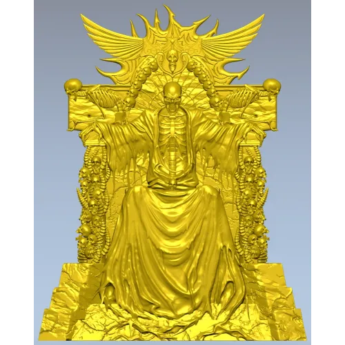 Трон Владыки Костей - 3D модель STL для ЧПУ