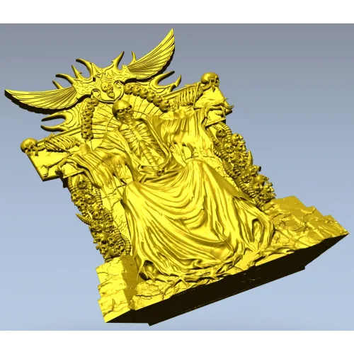 Трон Владыки Костей - 3D модель STL для ЧПУ