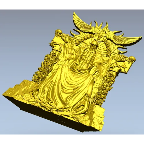Трон Владыки Костей - 3D модель STL для ЧПУ