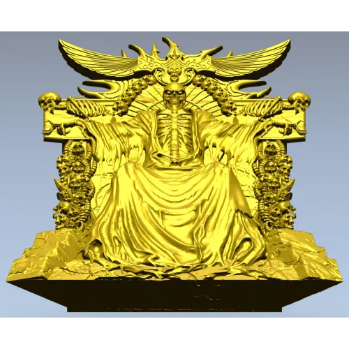 Трон Владыки Костей - 3D модель STL для ЧПУ
