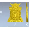 Трон Владыки Костей - 3D модель STL для ЧПУ