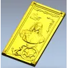 Pirate Captain High-Relief STL Panel for CNC
