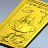 Pirate Captain High-Relief STL Panel for CNC