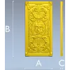 Декоративная панель "Морской картуш" - 3D модель STL для ЧПУ