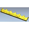 Mermaid Frieze STL - High-Relief Decorative Panel for CNC
