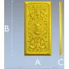 Demonic Medallion Relief Panel - STL 3D model for CNC