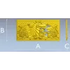 Sunrise Pumpjack decorative panel - STL for CNC