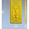 Рельефное панно с женщиной и мечом - STL для ЧПУ