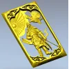 3D панно "Воин и Орёл" - STL для ЧПУ