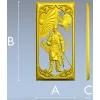 3D панно "Воин и Орёл" - STL для ЧПУ