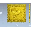 Барельеф "Парящий Пегас" - 3D модель STL для ЧПУ