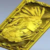 Панно "Владычица перьев" - 3D модель STL для ЧПУ