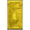 Деревенская усадьба с подсолнухами - 3D панно STL для ЧПУ