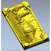 Деревенская усадьба с подсолнухами - 3D панно STL для ЧПУ