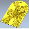 3D модель STL панно "Воздушный вальс" для ЧПУ