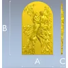 3D модель STL панно "Воздушный вальс" для ЧПУ