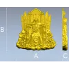 Трон Владыки Смерти - 3D модель STL для ЧПУ
