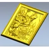 Forest Wolves Relief Panel - STL 3D Model for CNC