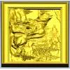 Forest Wolves Relief Panel - STL 3D Model for CNC