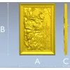 Forest Wolves Relief Panel - STL 3D Model for CNC