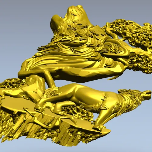 Волчья Симфония - 3D модель STL для ЧПУ