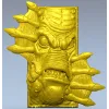 3D модель "Монстр в окне" - STL для ЧПУ