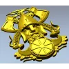 Славянский воин-щитодержатель - 3D модель STL для ЧПУ
