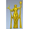 Богиня Света и Луны - 3D модель STL для ЧПУ
