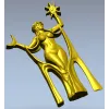 Богиня Света и Луны - 3D модель STL для ЧПУ