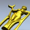 Богиня Света и Луны - 3D модель STL для ЧПУ