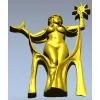 Богиня Света и Луны - 3D модель STL для ЧПУ