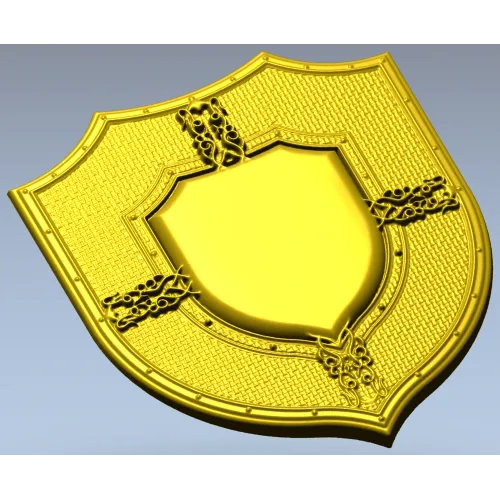 Геральдический декоративный щит - 3D модель STL для ЧПУ