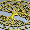 Древо Жизни в Руническом Круге - stl модель для ЧПУ
