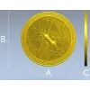 stl модель медальон "Сердечное древо" для ЧПУ