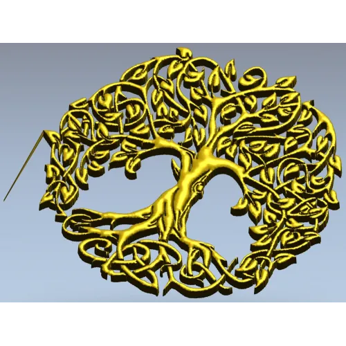 Кельтское Древо - 3D модель STL для ЧПУ