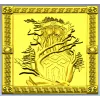 Slavic Leshy high-relief panel STL for CNC