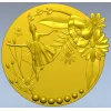 Балерина в цветочном вальсе - 3D модель STL для ЧПУ