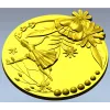 Балерина в цветочном вальсе - 3D модель STL для ЧПУ