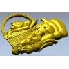 Корзина с овощами - 3D модель STL для ЧПУ фрезера
