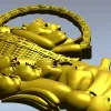 Корзина с овощами - 3D модель STL для ЧПУ фрезера