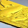 Барельеф "Расслабленная нимфа" - 3D модель STL для ЧПУ