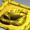Боксерские перчатки в рамке - 3D модель STL для ЧПУ