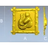 Боксерские перчатки в рамке - 3D модель STL для ЧПУ