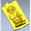 Банный балагур - 3D модель STL для ЧПУ (панно)