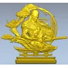 Воин Сакуры - 3D модель STL для ЧПУ