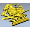 Воин Сакуры - 3D модель STL для ЧПУ