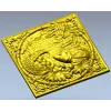 Forest Hedgehog Decorative Panel STL for CNC