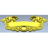 Ornate Deer Banner - STL 3D Model for CNC